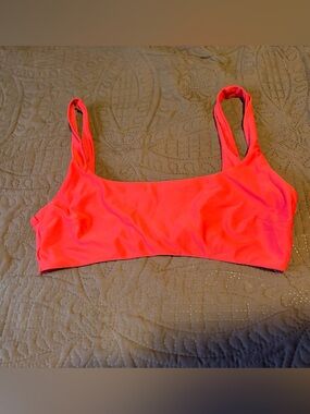 aerie red bikini top